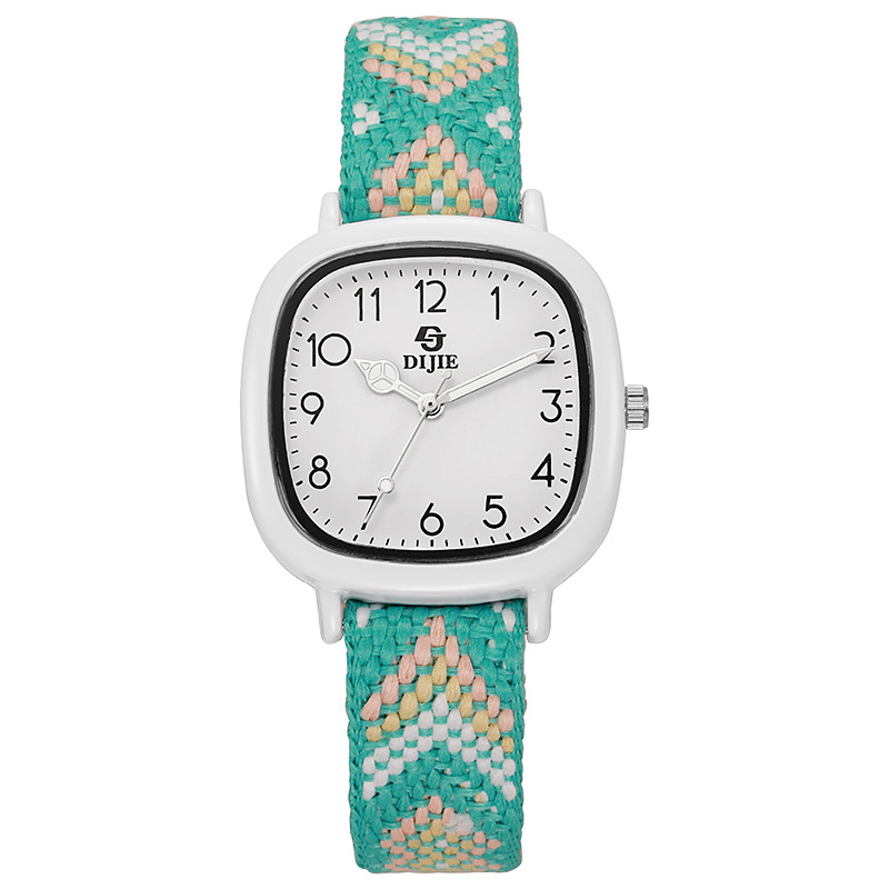 Ethnic Fashion Clothing Store - Bohemian Ethnic Woven Knitted Ladies Quartz