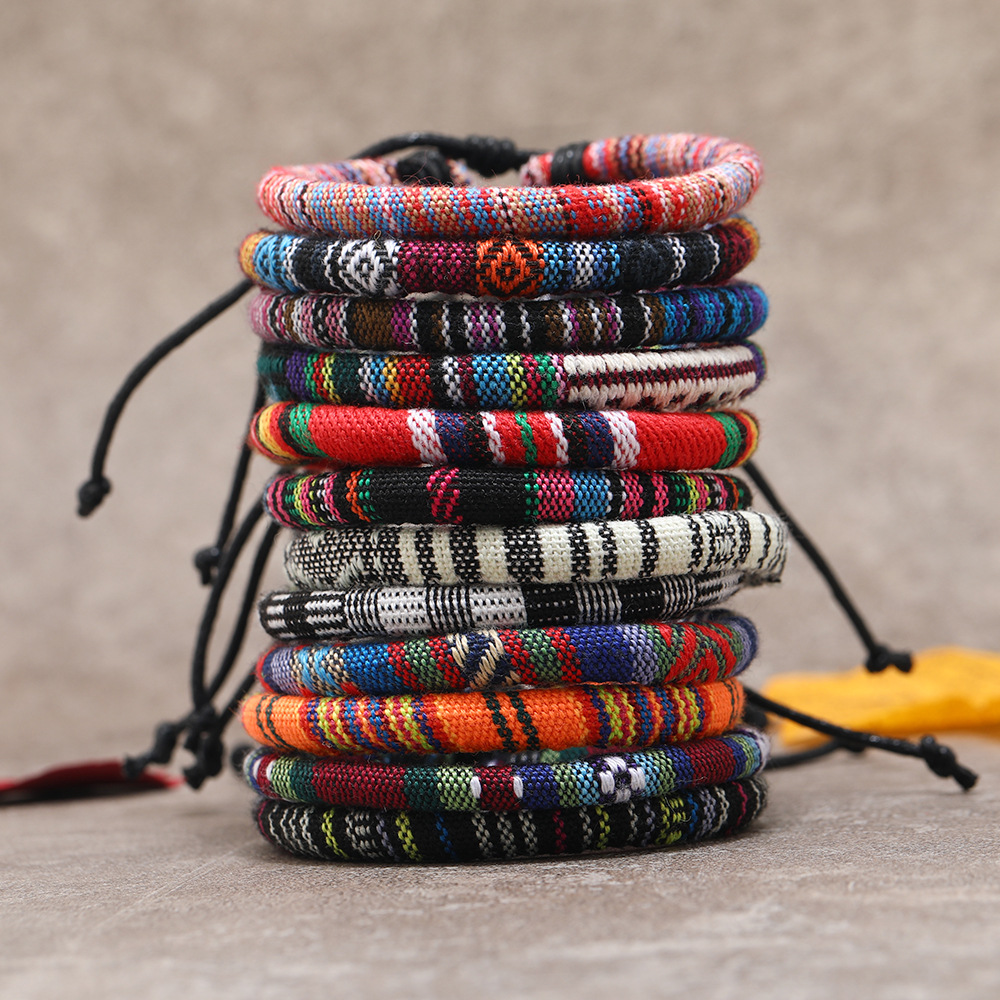 12pcs Nepal Ethnic Bohemia Rop - Fashion Ethnic Wear For Men บทวิจารณ์และราคา
