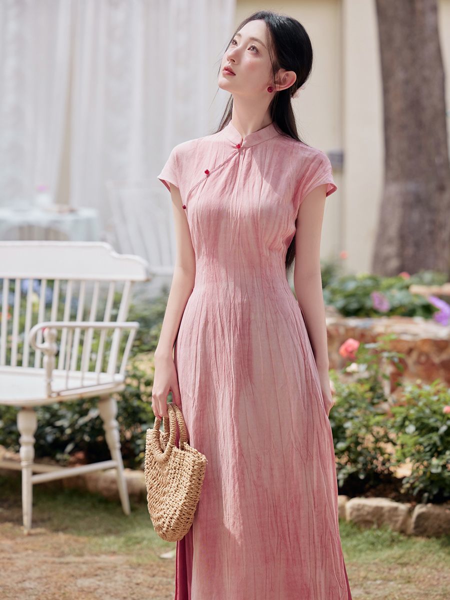 Spring summer vietnam aodai ch - Ao Dai Vietnam Dress บทวิจารณ์และราคา