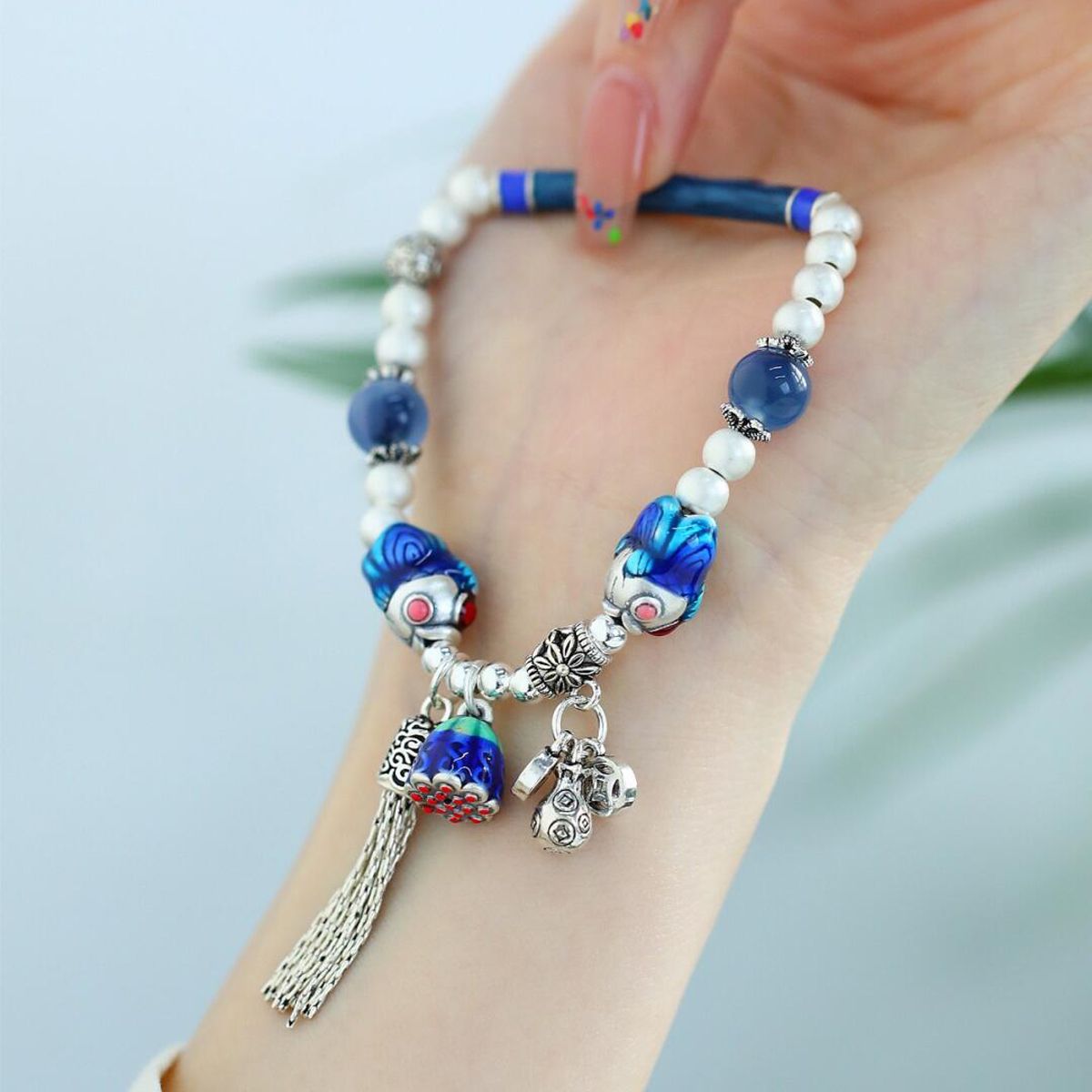 Sterling Silver Twin Fish Lotu - Ethnic Contemporary Fashion บทวิจารณ์และราคา