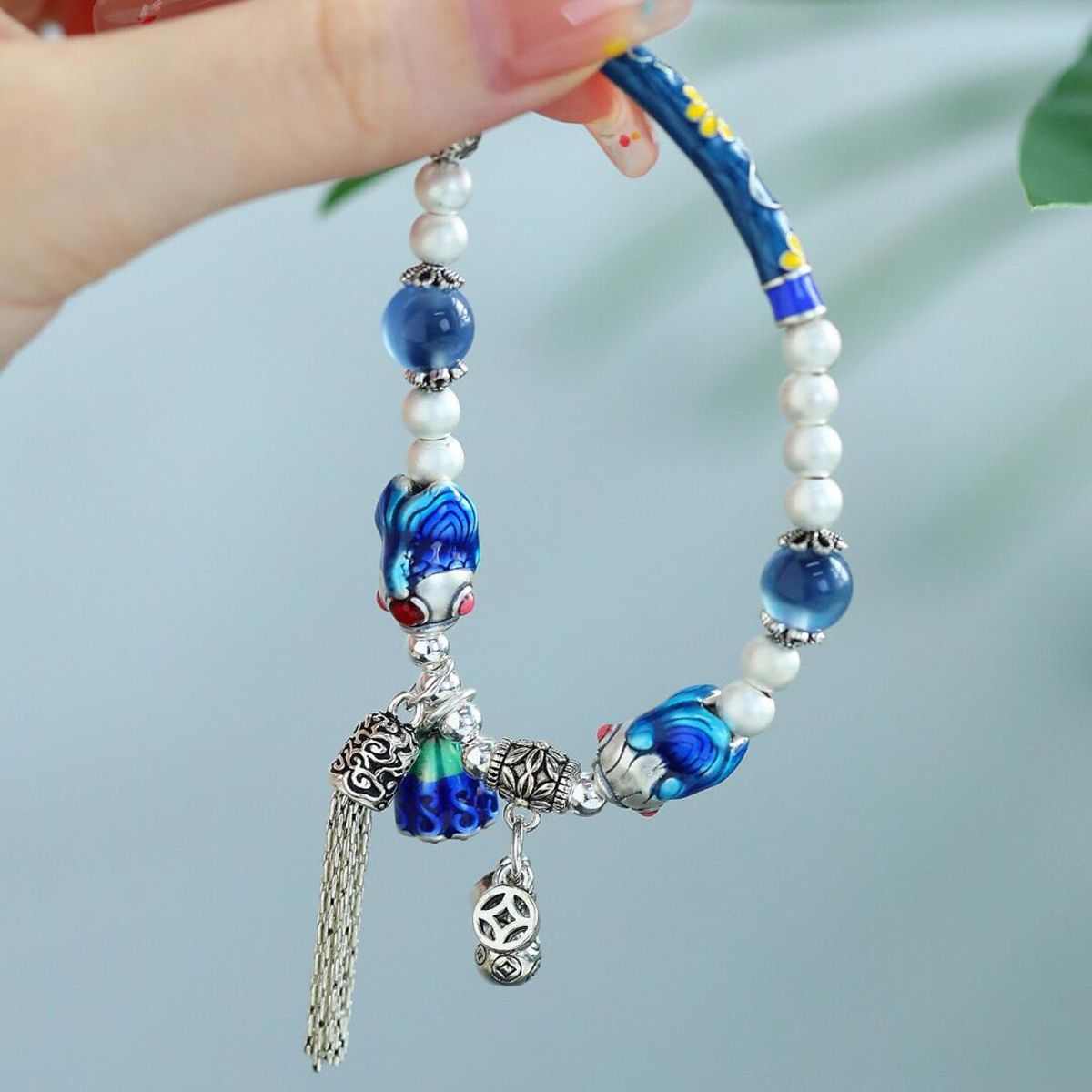 Sterling Silver Twin Fish Lotu - Ethnic Contemporary Fashion บทวิจารณ์และราคา