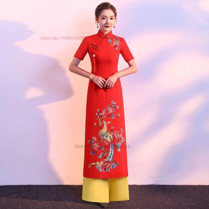 2026 vintage aodai vietnam tra - Ao Dai Vietnam Dress บทวิจารณ์และราคา