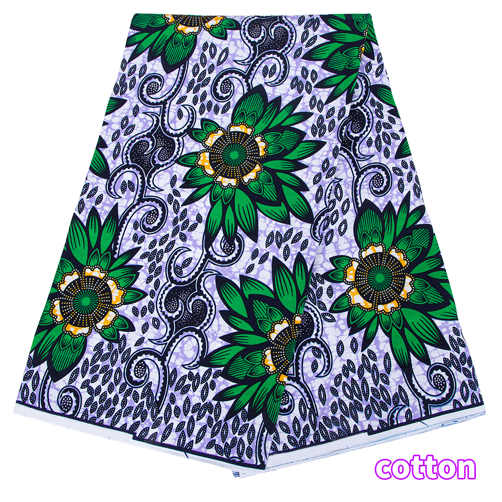 African Fabric Cotton Kente Cl - African Ankara Print บทวิจารณ์และราคา