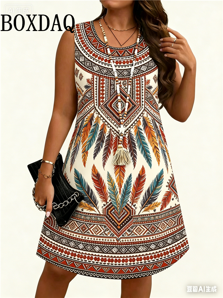 Ethnic Style Flowers 3D Print  - Ethnic Fashion Clothing บทวิจารณ์และราคา