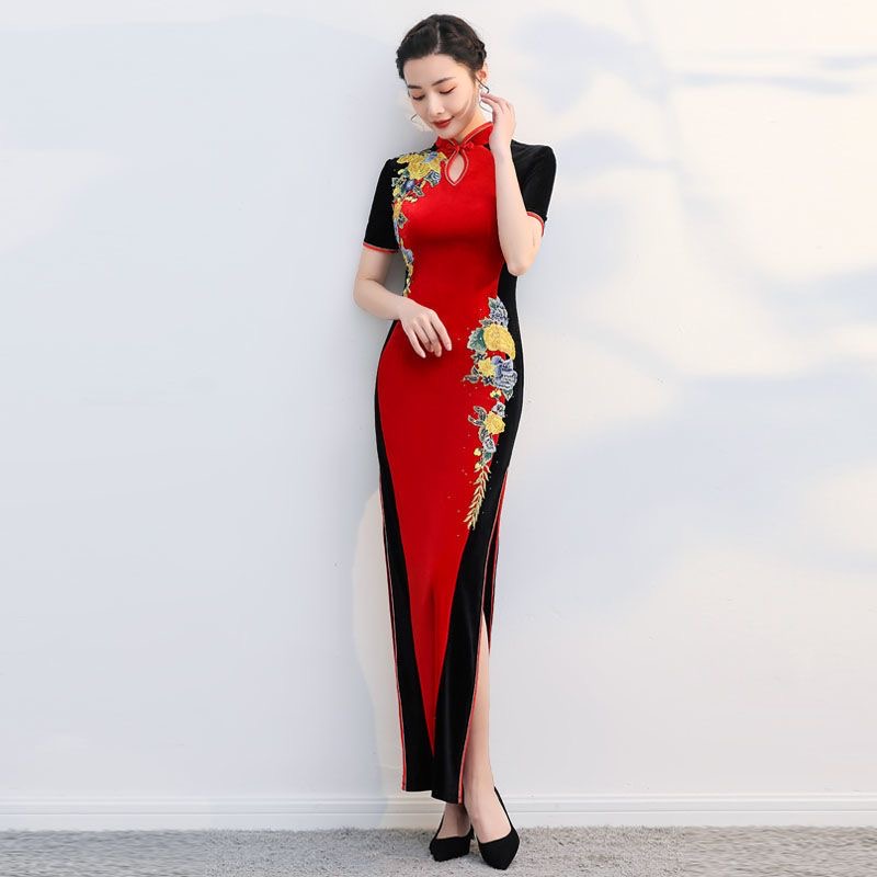 Women Vietnam Ao Dai Cheongsam - Ao Dai Vietnam Dress บทวิจารณ์และราคา