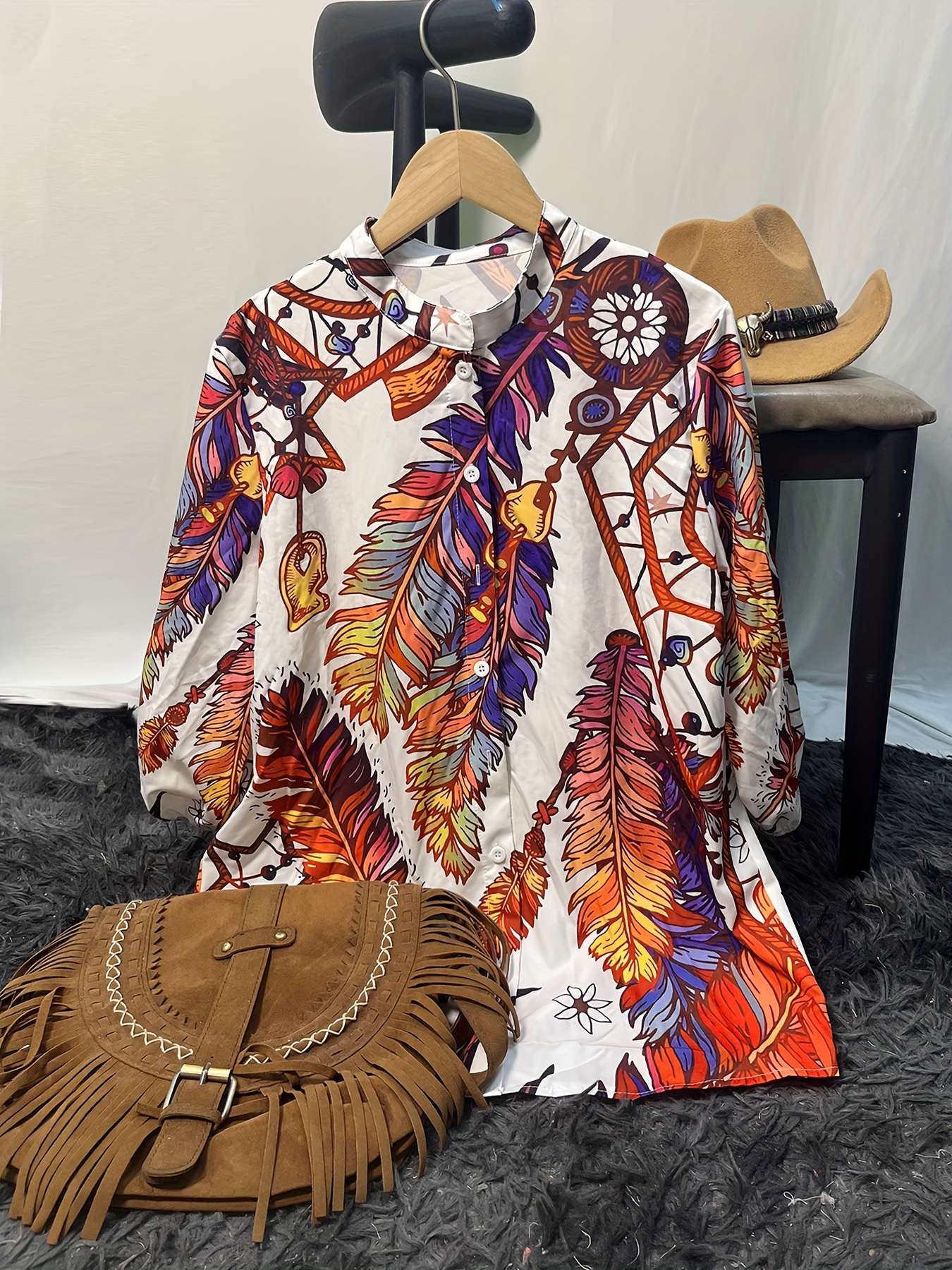 Women's Ethnic Style Geometric - Ethnic Fashion Clothing บทวิจารณ์และราคา