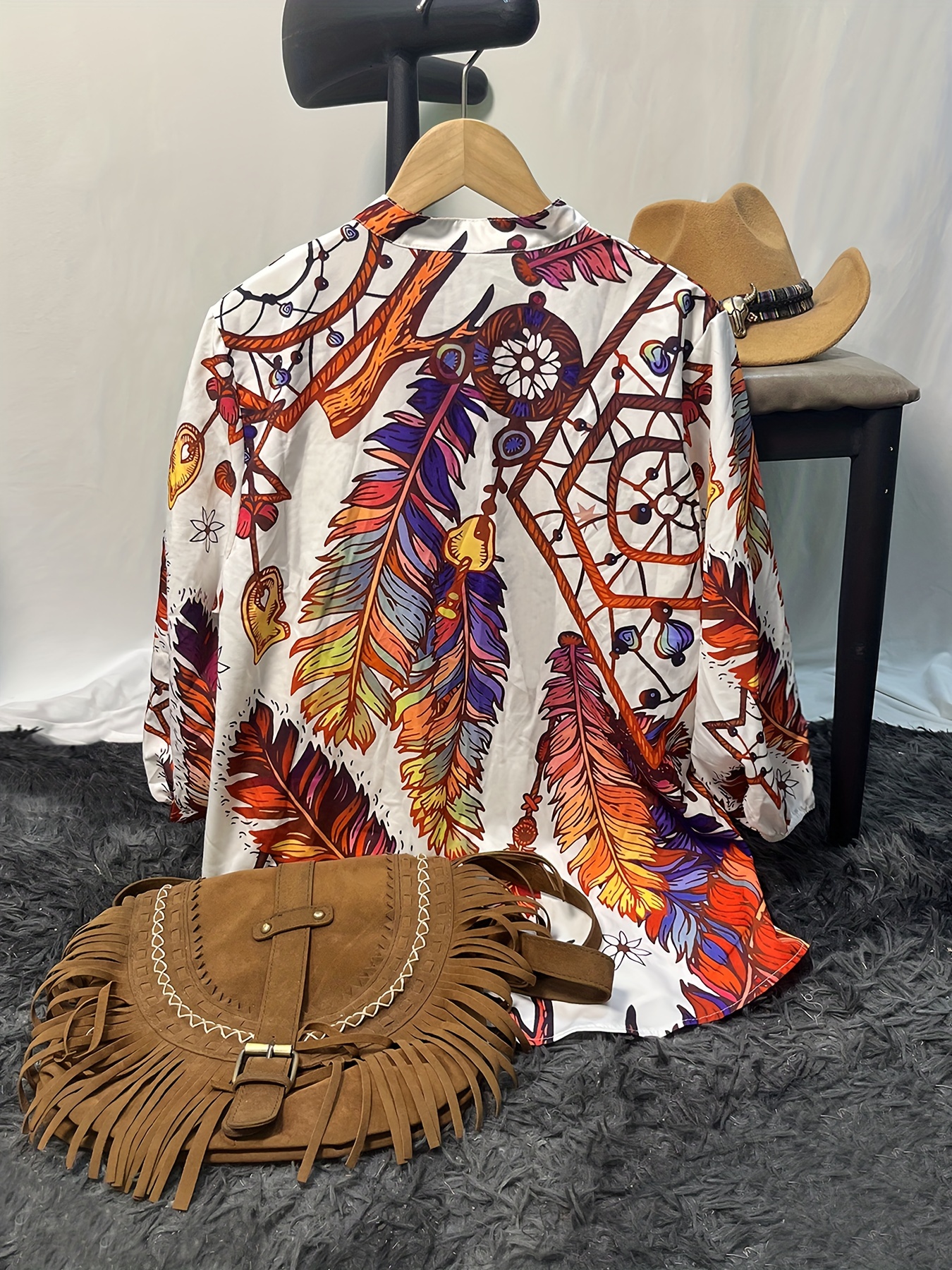 Women's Ethnic Style Geometric - Ethnic Fashion Clothing บทวิจารณ์และราคา
