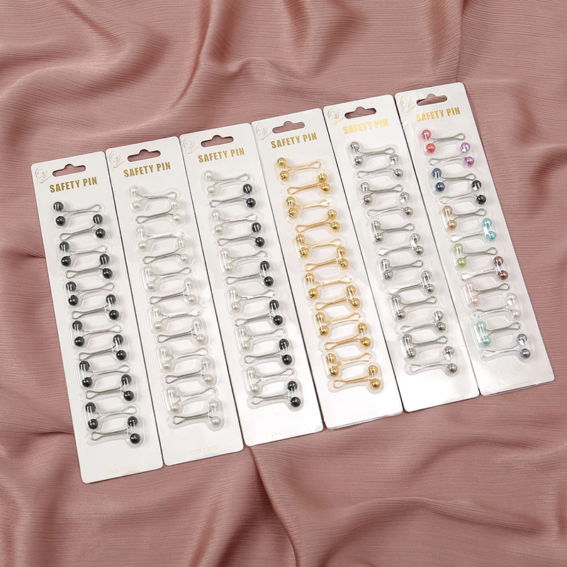 12pcs/Bag Muslim Hijab Pins Sc - Ethnic Fashion Accessories บทวิจารณ์และราคา