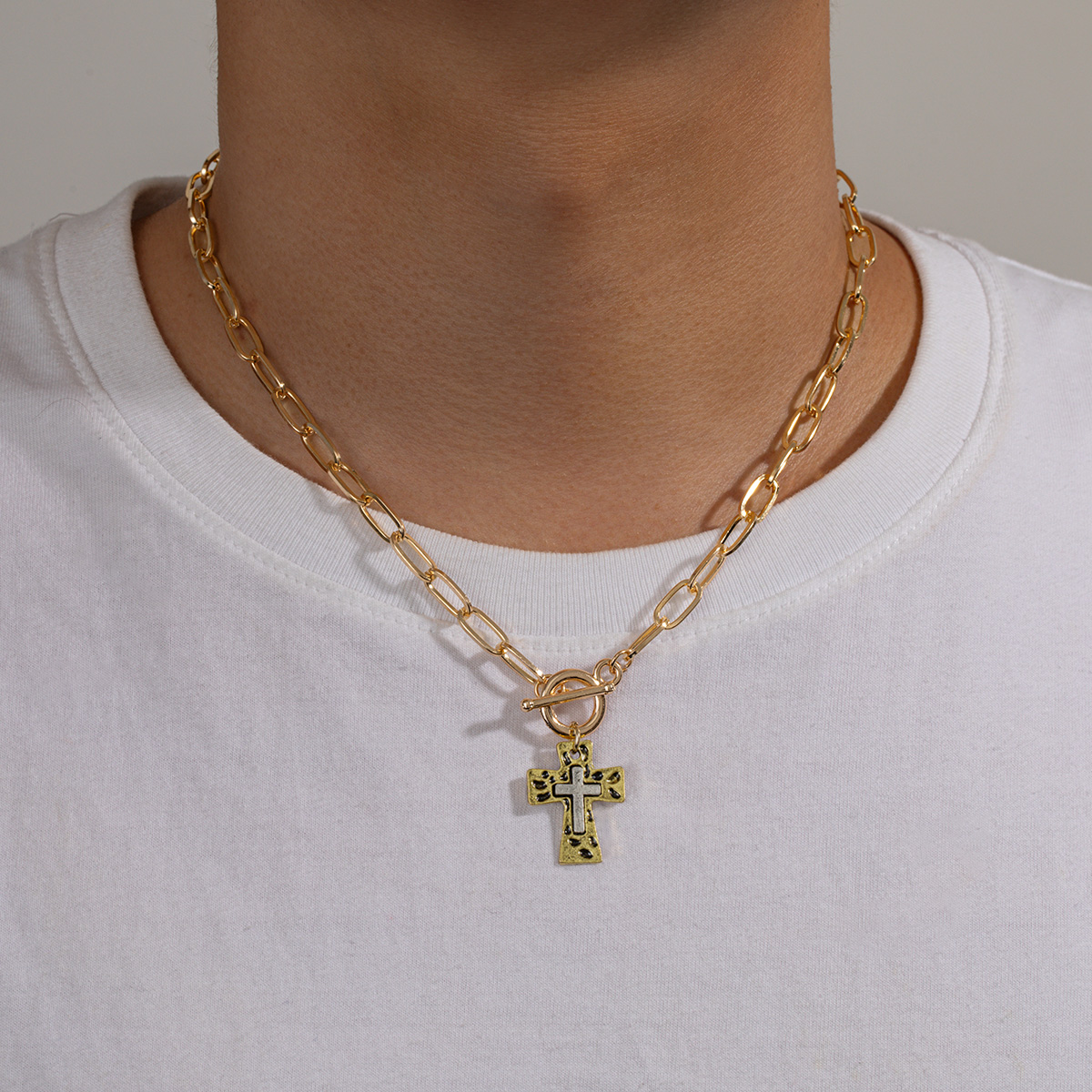 1 ethnic style two-color cross - Fashion Ethnic Wear For Men บทวิจารณ์และราคา