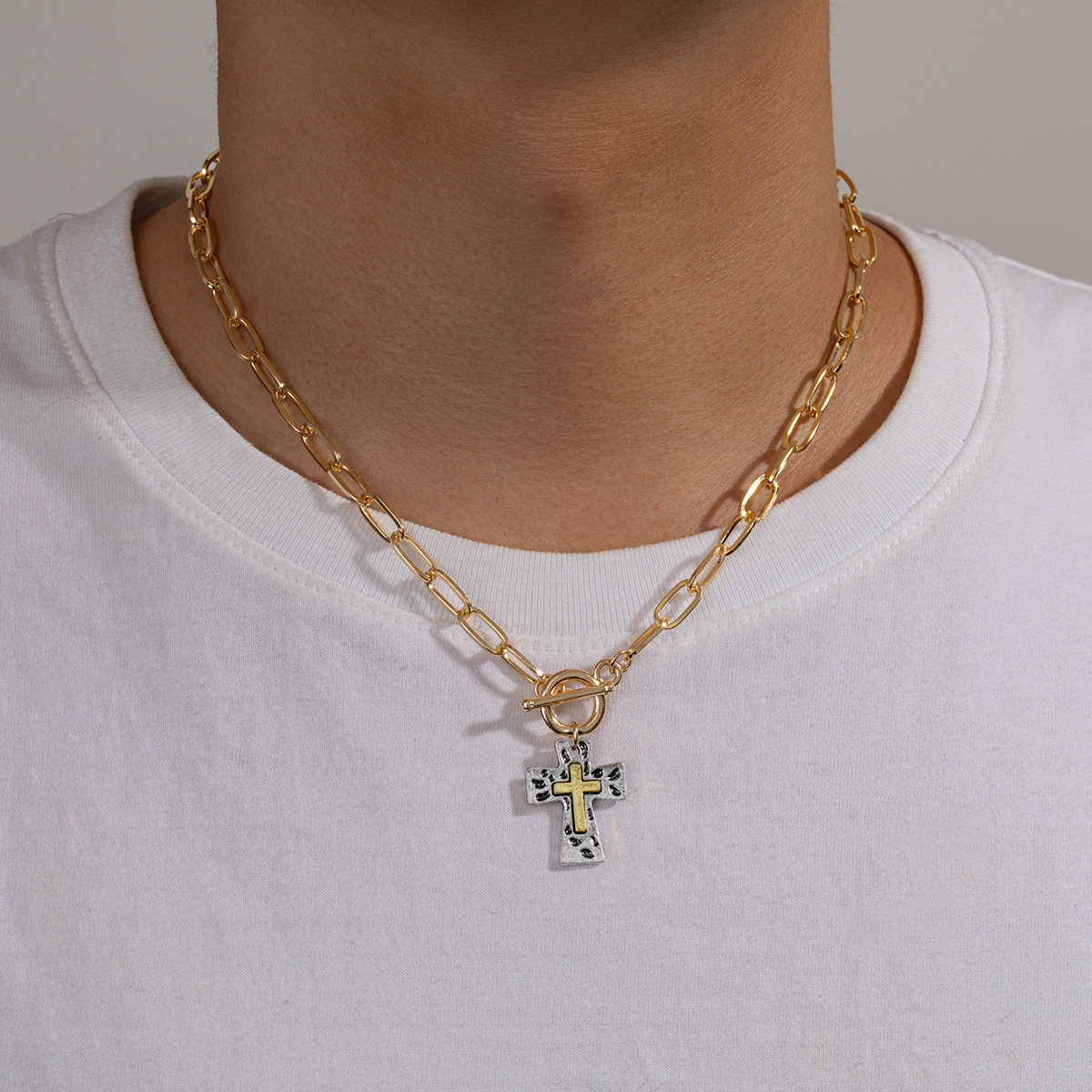 1 ethnic style two-color cross - Fashion Ethnic Wear For Men บทวิจารณ์และราคา
