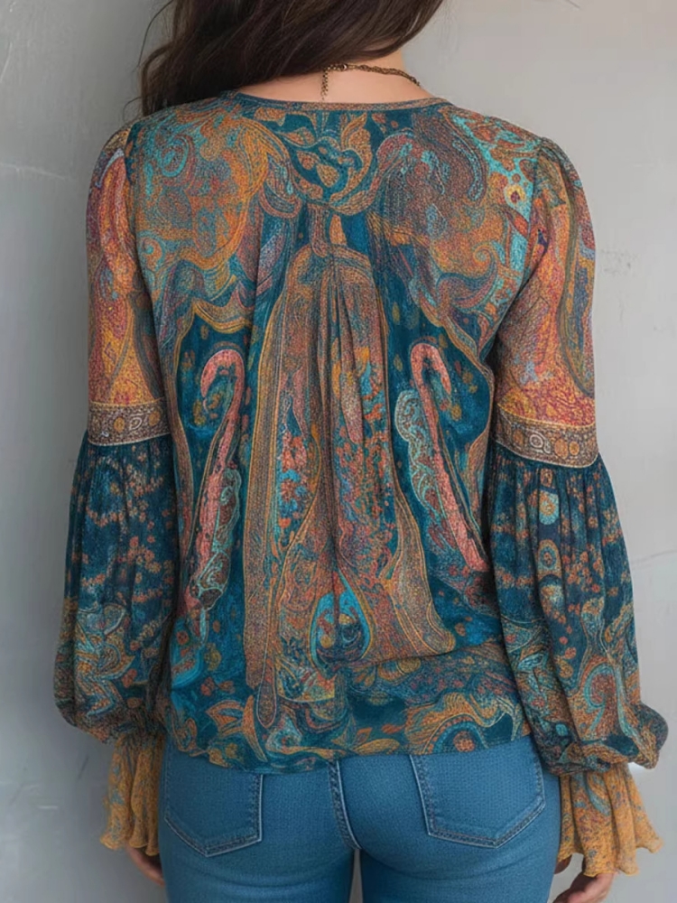 Ethnic Women Vintage Bohemian  - Ethnic Fashion Clothing บทวิจารณ์และราคา