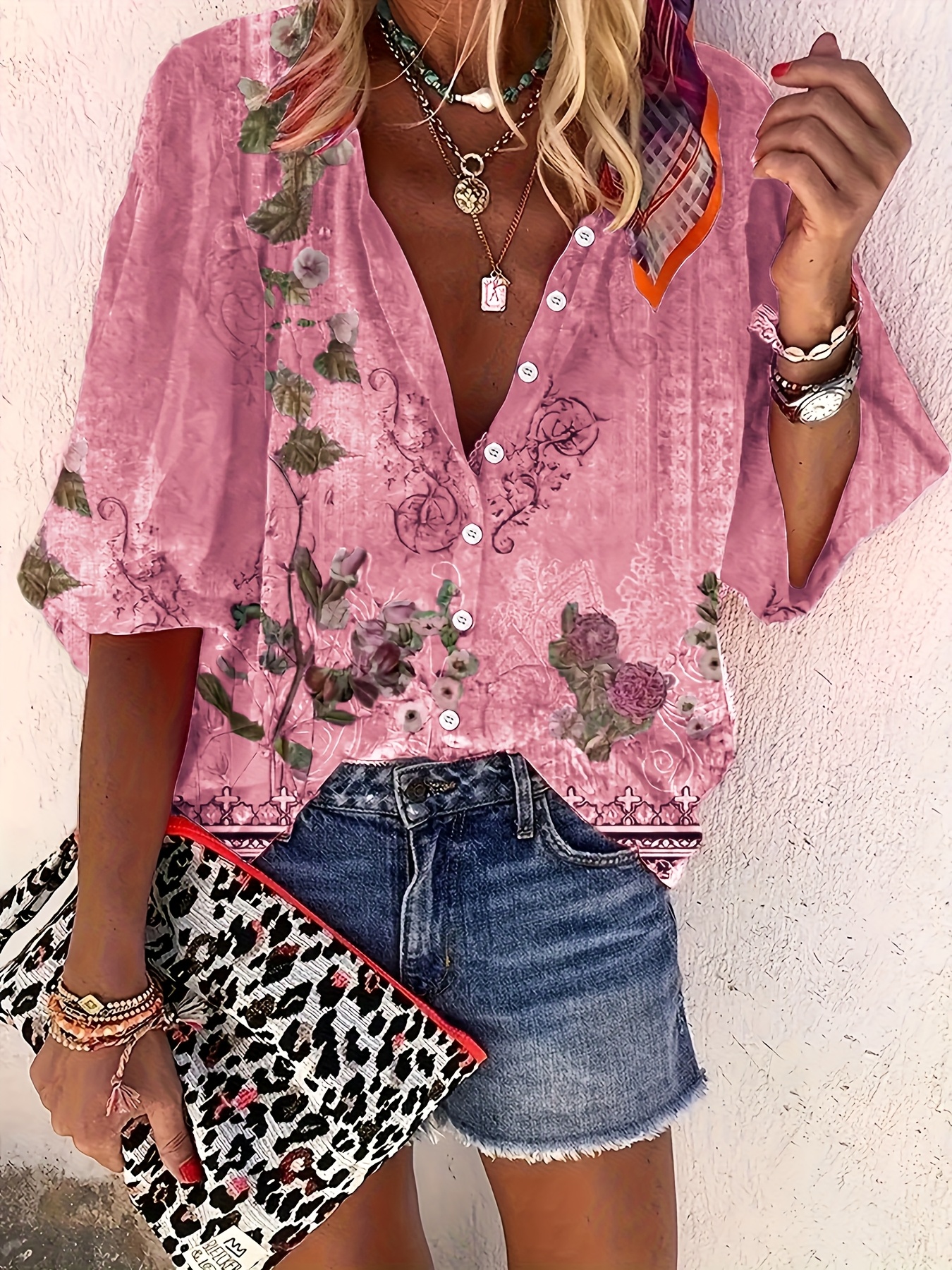 Western ethnic style geometric - Ethnic Fashion Clothing บทวิจารณ์และราคา