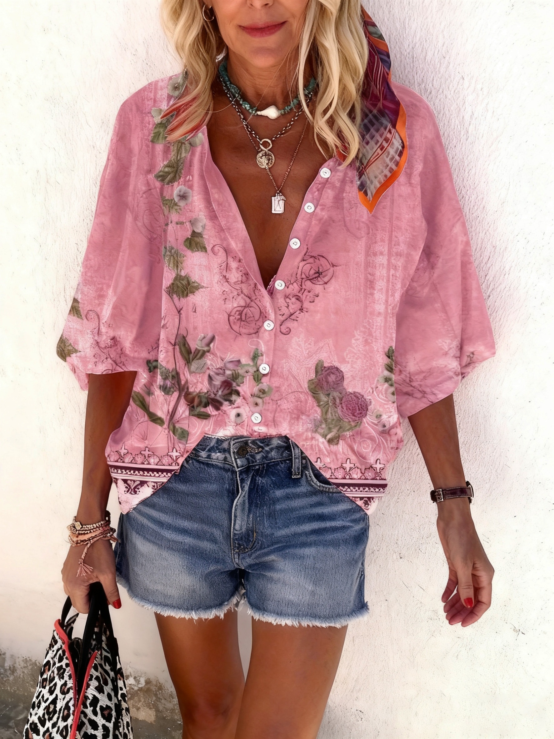 Western ethnic style geometric - Ethnic Fashion Clothing บทวิจารณ์และราคา