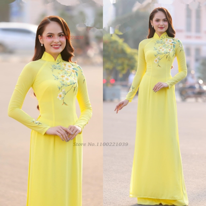 2026 traditional ao dai impro - Ao Dai Vietnam Dress บทวิจารณ์และราคา