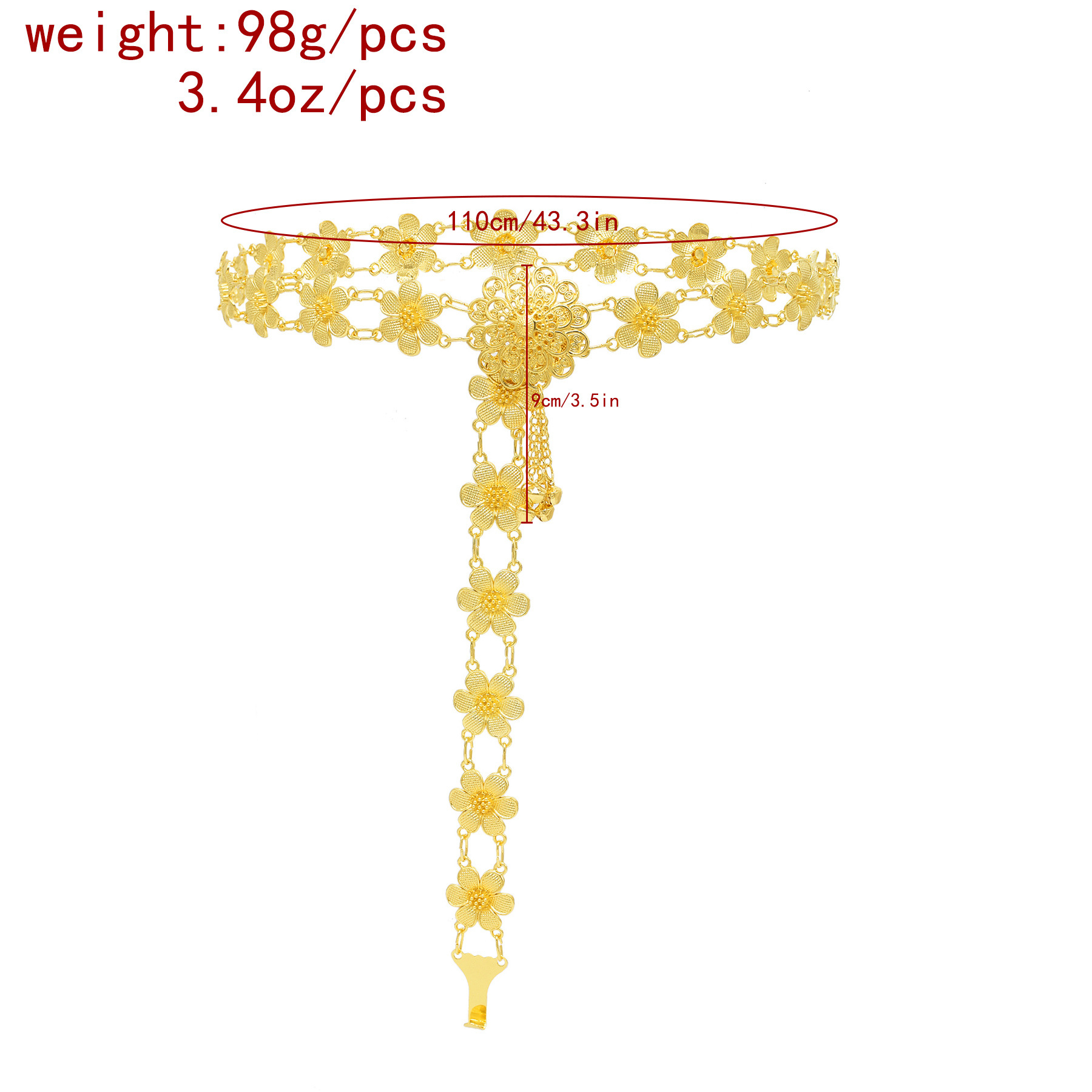 Ethnic Gold Plated Zinc Alloy  - Ethnic Fashion Accessories บทวิจารณ์และราคา