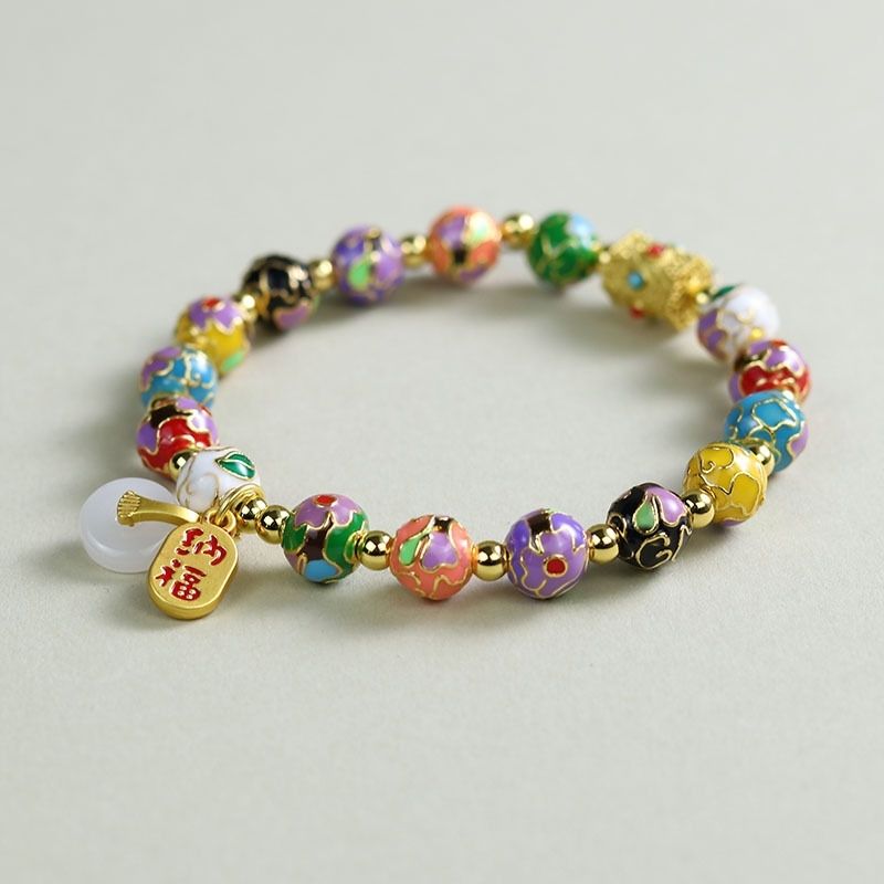 Cloisonné Enamel Ethnic Fortun - Ethnic Contemporary Fashion บทวิจารณ์และราคา