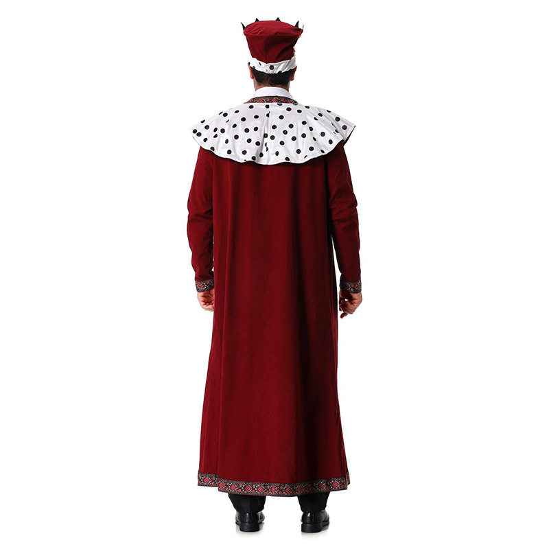 Medieval King's Robe Costume R - Ethnic Fashion Clothing บทวิจารณ์และราคา