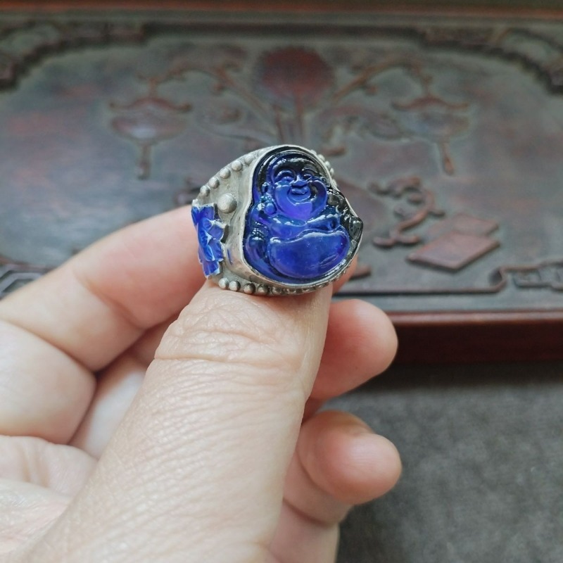 Vintage Import Buddha Ring Wit - Ethnic Fashion Imports บทวิจารณ์และราคา