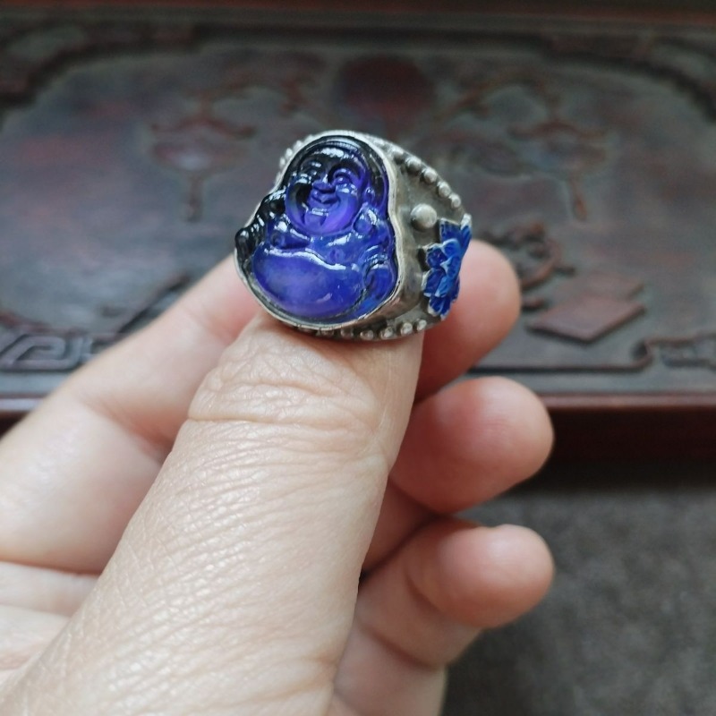 Vintage Import Buddha Ring Wit - Ethnic Fashion Imports บทวิจารณ์และราคา