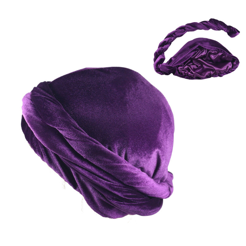 Solid Color Men's Velvet Head  - Ethnic Fashion Designers บทวิจารณ์และราคา