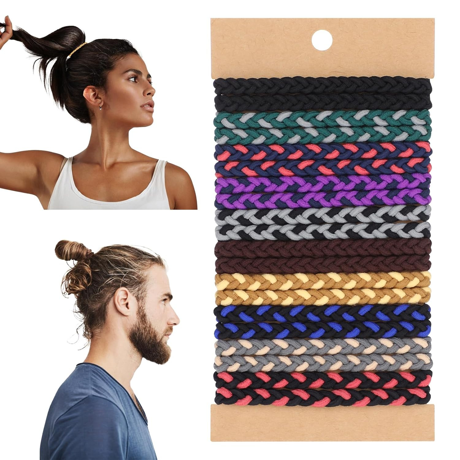 10pcs Boho Hair Ties Bracelets - Ethnic Fashion Accessories บทวิจารณ์และราคา