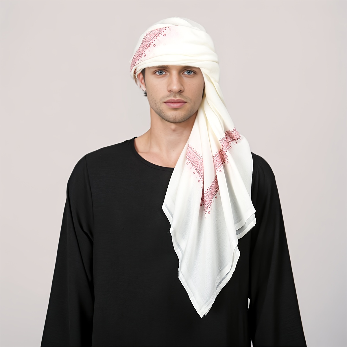 Ethnic retro patterned men's h - Fashion Ethnic Wear For Men บทวิจารณ์และราคา
