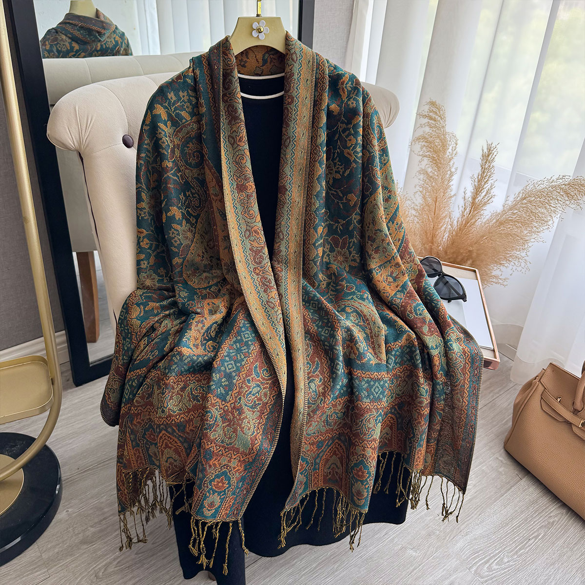 2025 Tassel Blanket Design Eth - Ethnic Fashion Designers บทวิจารณ์และราคา