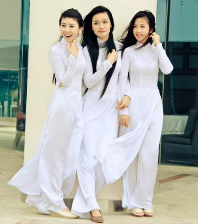 Vietnam Ao dai Woman Spring Dr - Ao Dai Vietnam Dress บทวิจารณ์และราคา