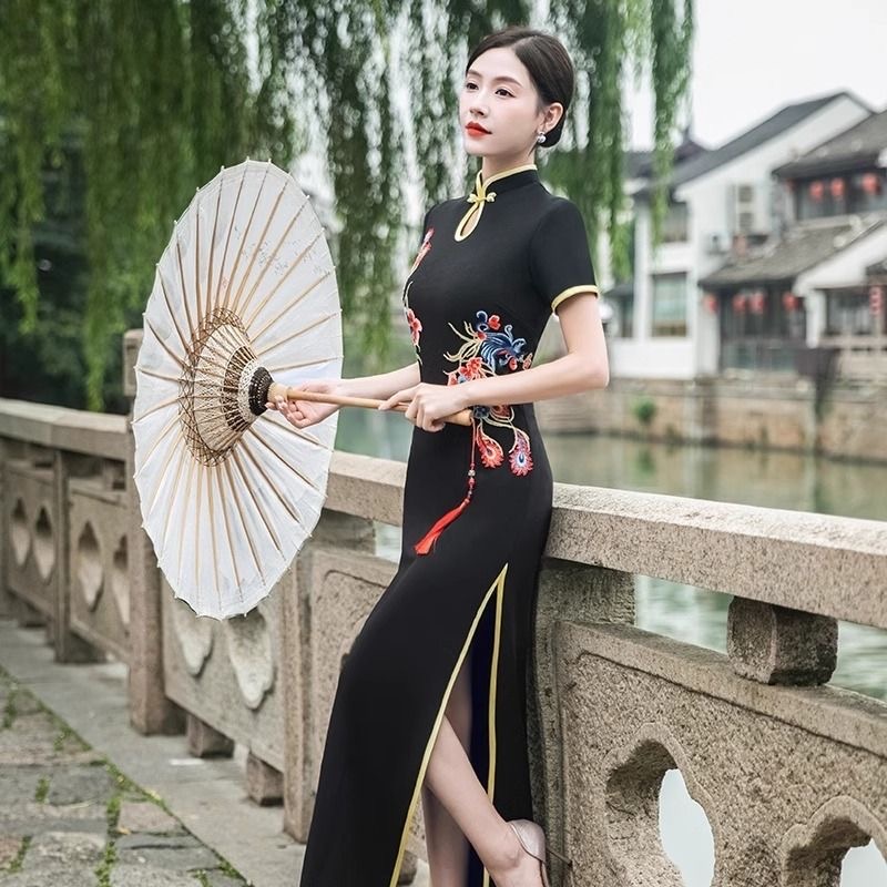 Women Traditional Vietnam Aoda - Ao Dai Vietnam Dress บทวิจารณ์และราคา