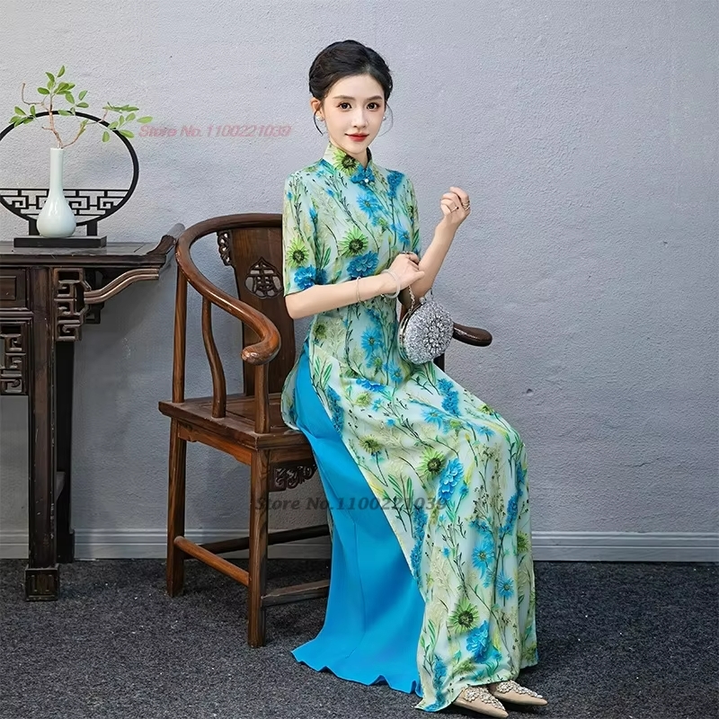 2026 vietnam aodai dress natio - Ao Dai Vietnam Dress บทวิจารณ์และราคา