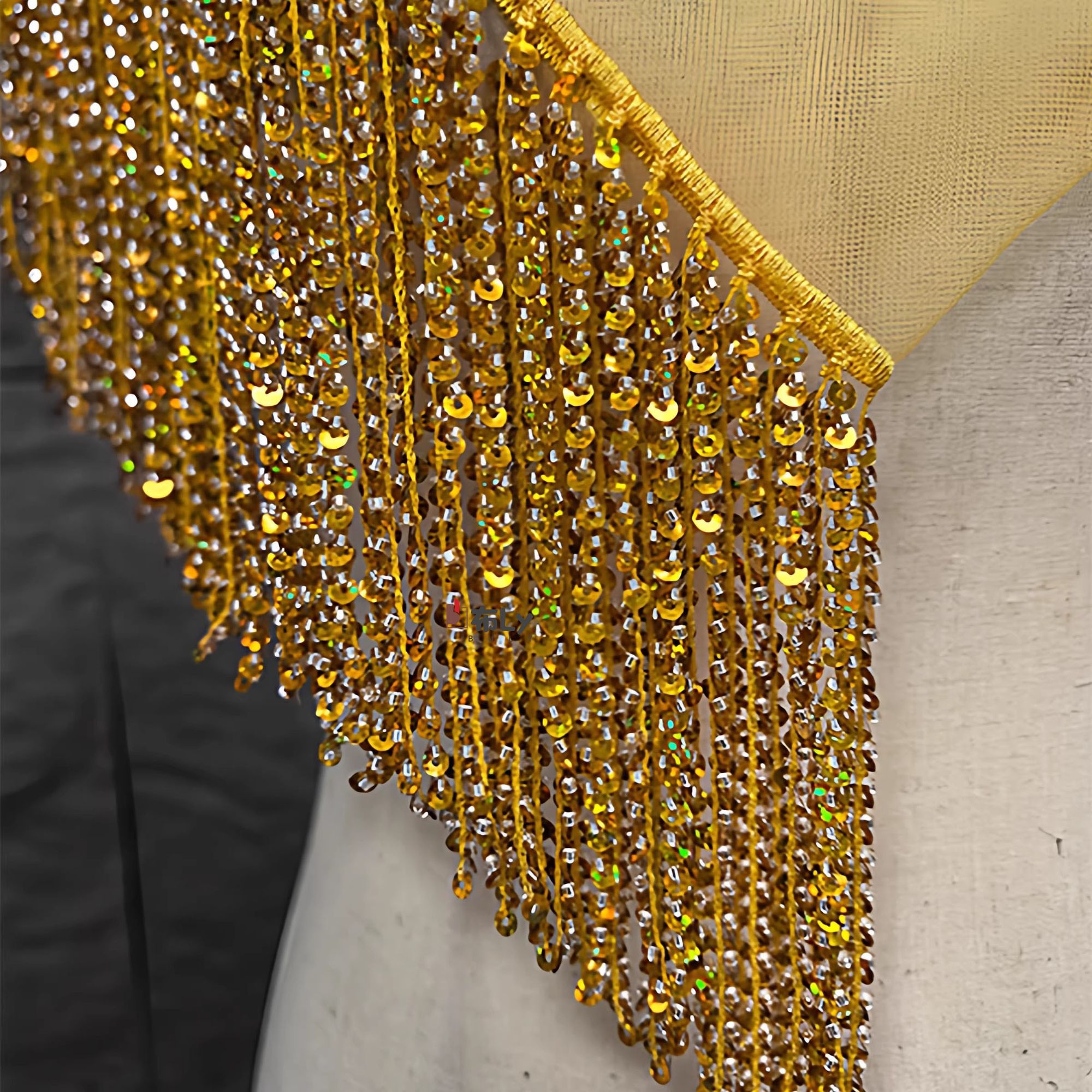 15cm Beaded Sequin Tassel Frin - Ethnic Fashion Designers บทวิจารณ์และราคา