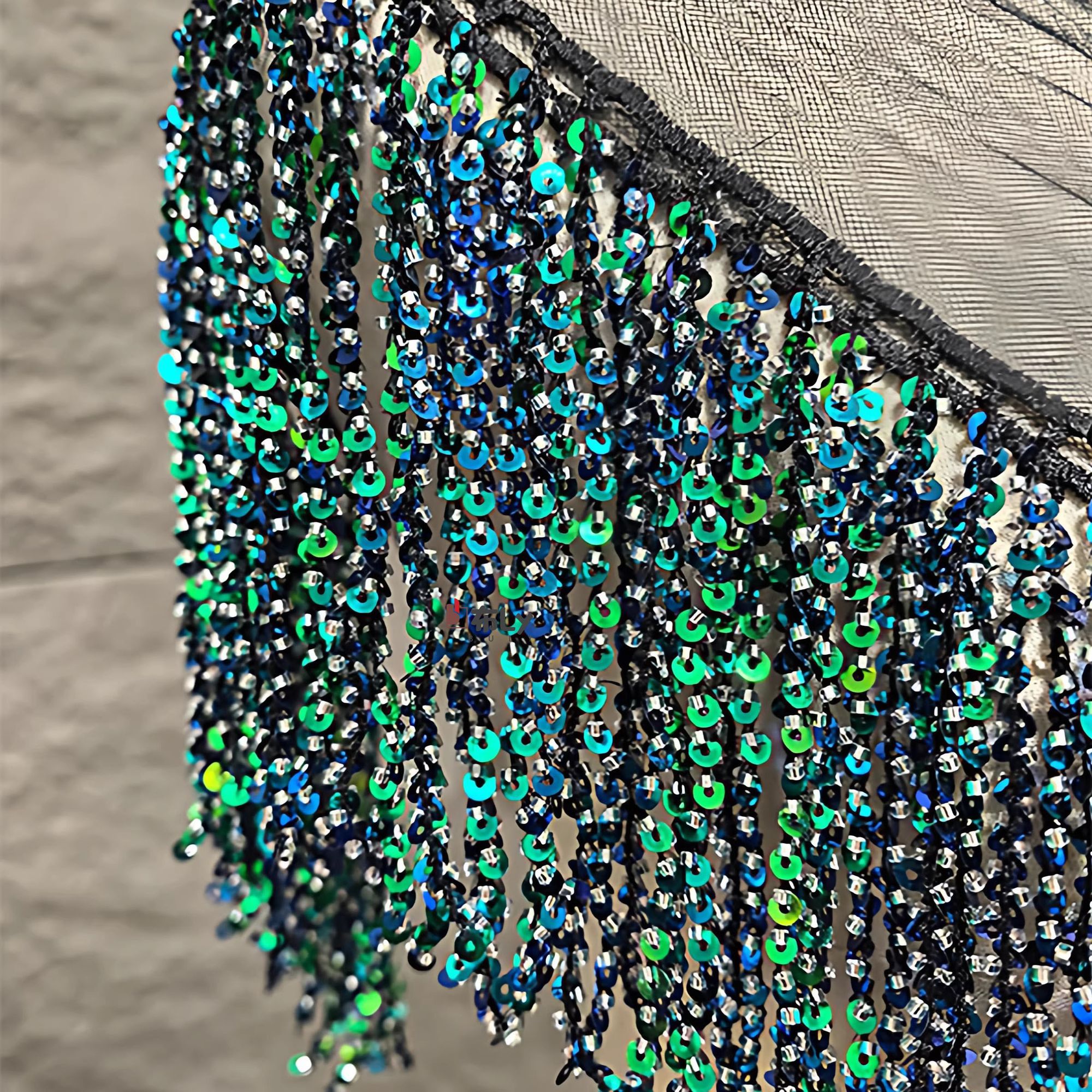 15cm Beaded Sequin Tassel Frin - Ethnic Fashion Designers บทวิจารณ์และราคา