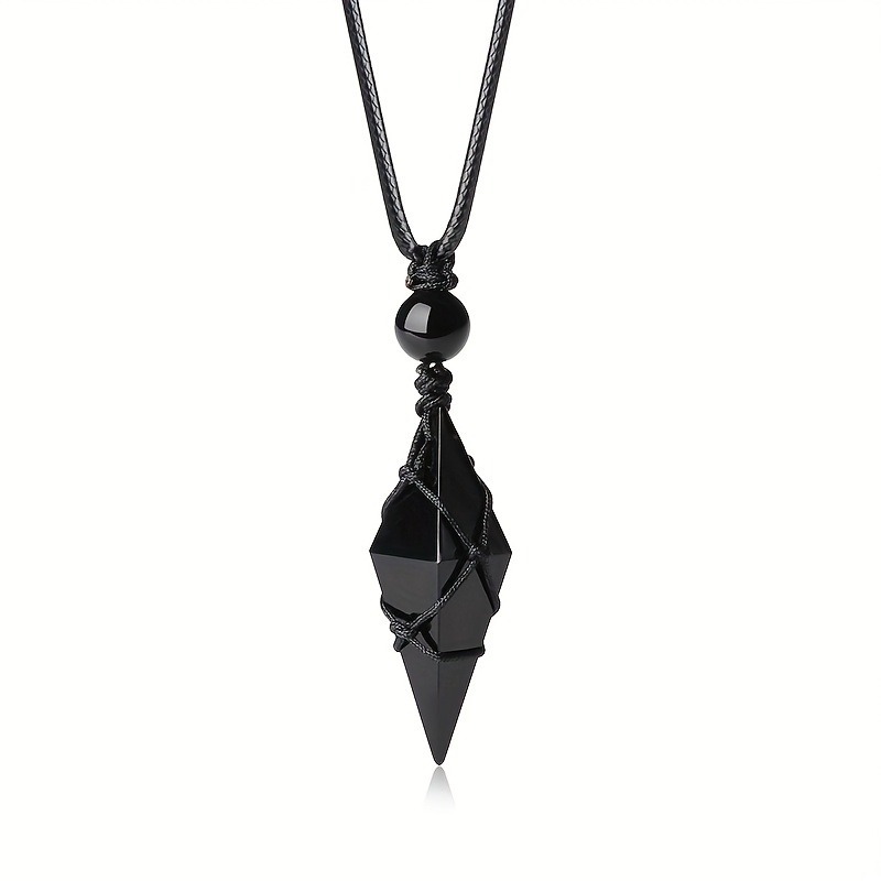 Black Obsidian Arrowhead Cryst - Fashion Ethnic Wear For Men บทวิจารณ์และราคา