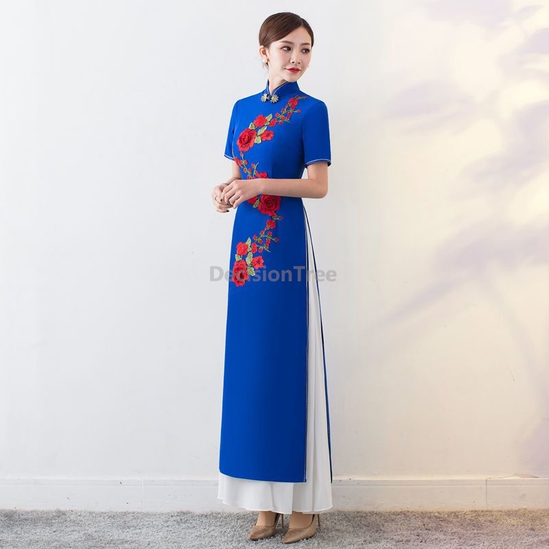 2026 vietnam aodai vintage imp - Ao Dai Vietnam Dress บทวิจารณ์และราคา