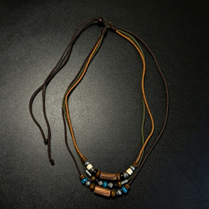 Vintage 2 Layer Faux Leather W - Fashion Ethnic Wear For Men บทวิจารณ์และราคา
