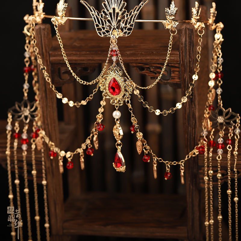 Rhinestone Forehead Jewelry Wo - Ethnic Fashion Accessories บทวิจารณ์และราคา