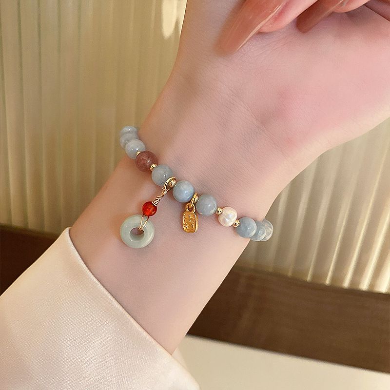 Lucky Cat Charm Blue Safety Lo - Ethnic Contemporary Fashion บทวิจารณ์และราคา