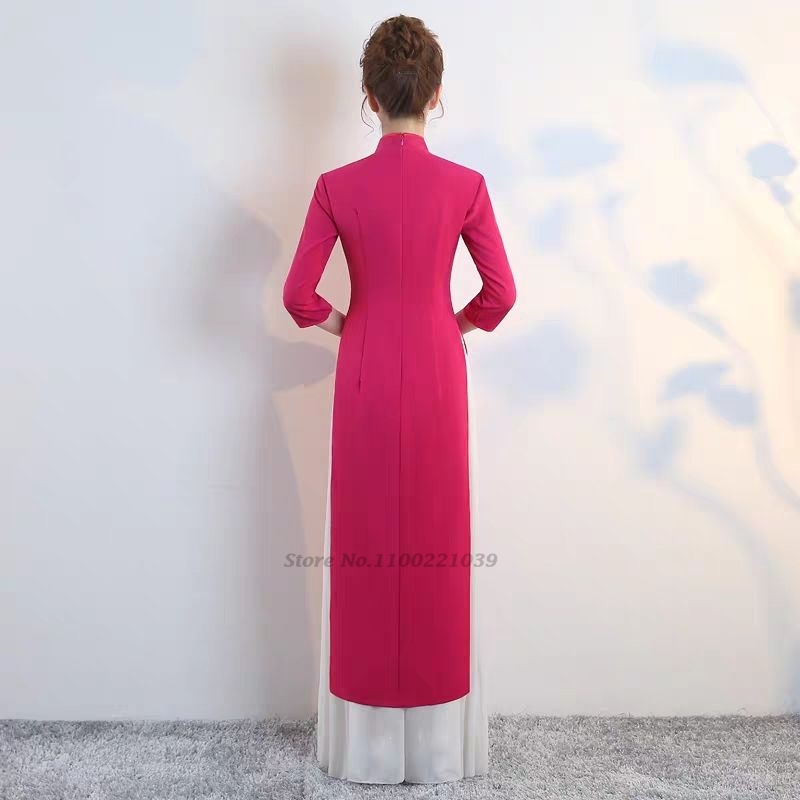 2026 vietnam dress aodai tradi - Ao Dai Vietnam Dress บทวิจารณ์และราคา