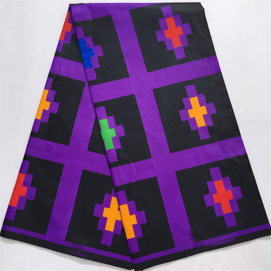African Wax Fabric Print Tissu - African Ankara Print บทวิจารณ์และราคา