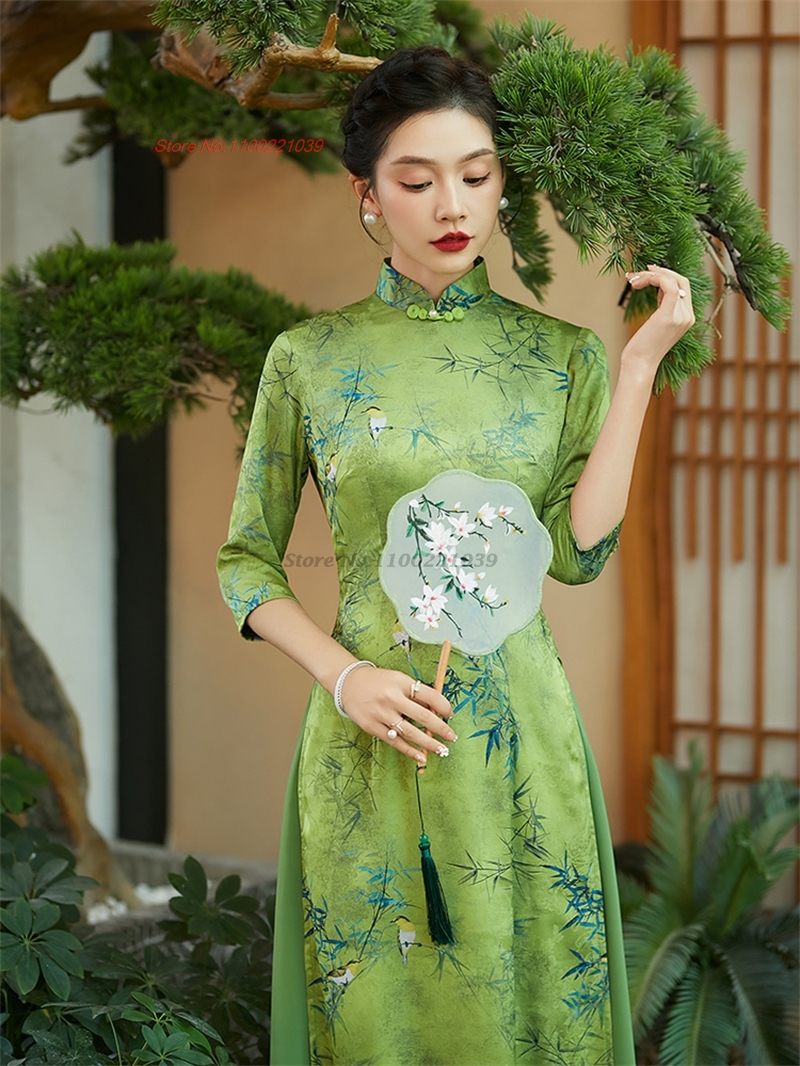 2026 aodai vietnam dress impro - Ao Dai Vietnam Dress บทวิจารณ์และราคา